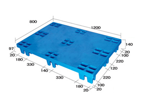 1208平板輕型塑料托盤